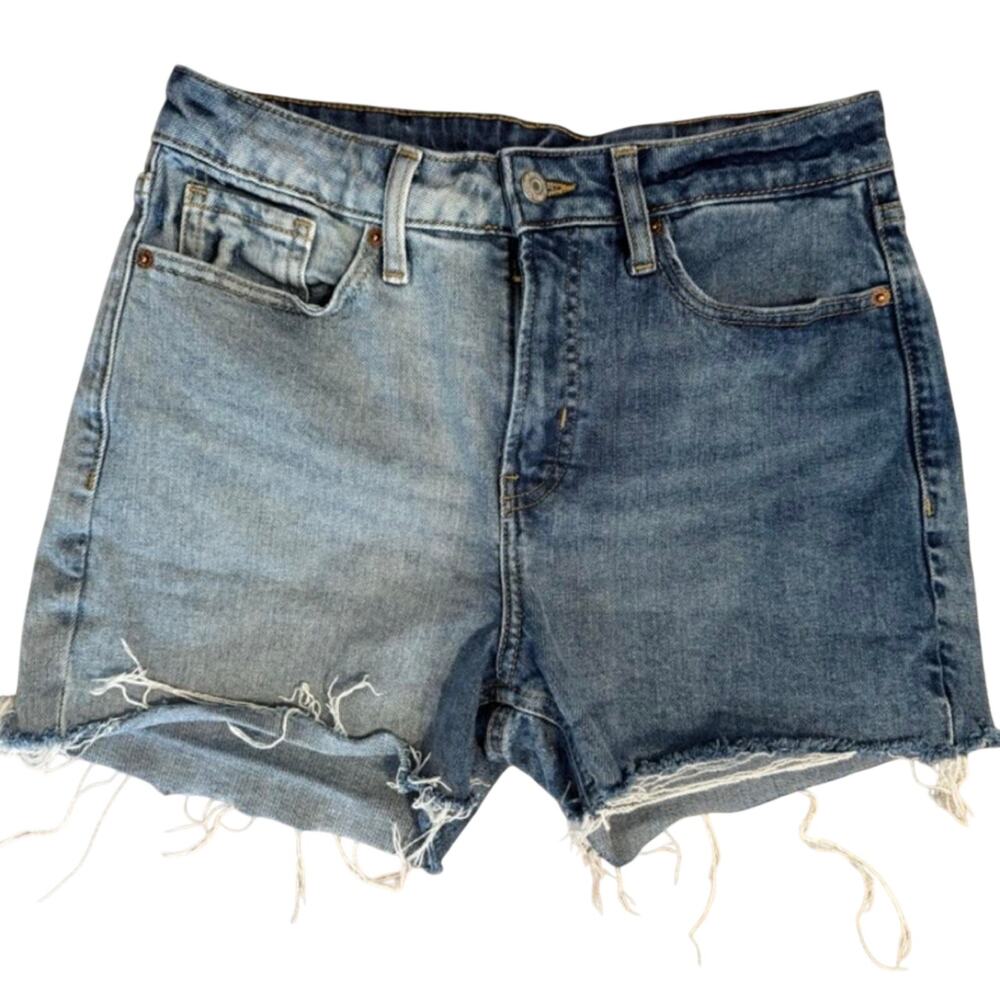 Old navy high waisted blue denim shorts